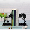 Desk Bookend Handicrafts Creative desktop study gift iron shaped handicrafts bookends Manufactory